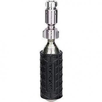 Topeak Micro Airbooster CO2 Pomp met 16g Kartuschen