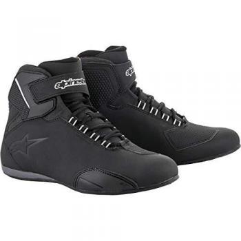 Alpinestars Sektor Wasserfeste Motorradschuhe Schwarz 48