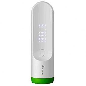 WITHINGS Thermo SCT01 Smart Infrared Temporal Thermometer, Green,White