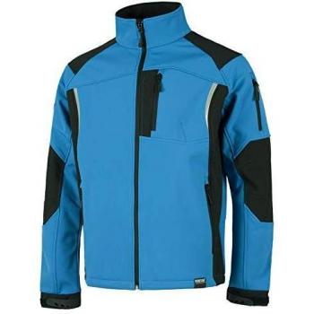 Chaqueta Workshell S9495 Celeste/Negro