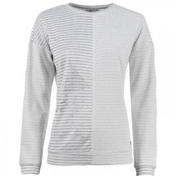 S'questo Damen Sweatshirt Offwhite