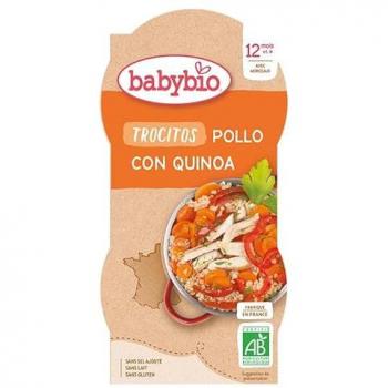 Pote Diário de Quinoa com Frango 12m+ - Babybio (200g x 2)
