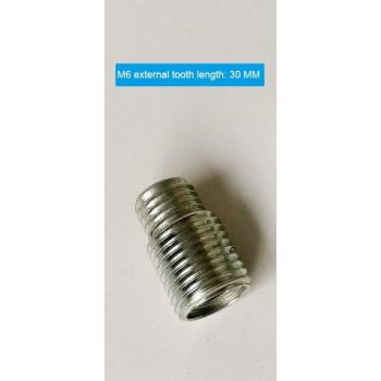 2pcs M10-M8/M6 External Teeth Adapter Screws for Dental Tubes