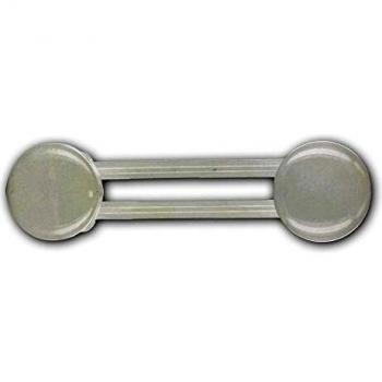 Porte-manteau métallique Cime 2 têtes Laqué