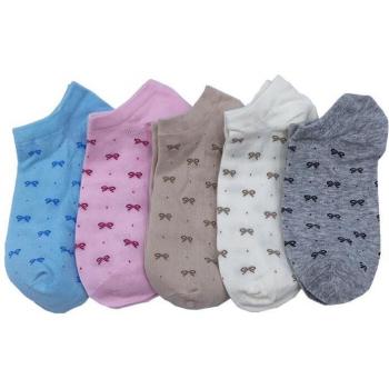 Cotton Kawaii Women's No Show Boat Socks (4/5 Pairs)
