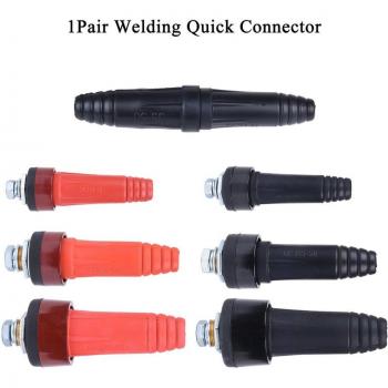 Quick-Fit Male Female Cable Fast Connector Socket Plug Adapter DKJ 10-25 35-50 50-70 European Style Welding for Dinse
