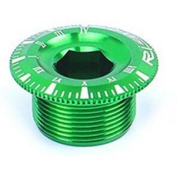 Vis de fixation pour pédalier en aluminium M18/M20x9