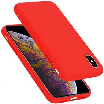 Housse TPU Flexible Liquid Red – Protection iPhone X / XS