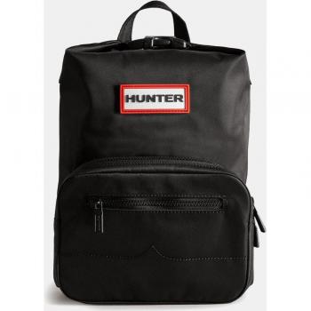 Mochila Hunter negra con cremallera