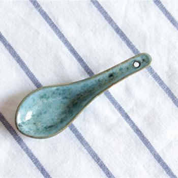 Cucharilla de Porcelana Cuatro Colores