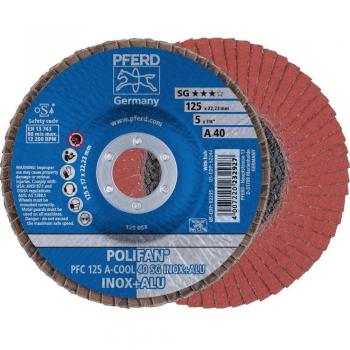PFERD 67658125 A-Cool Sg Inox + Alu Flap Disc