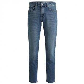 Boss Oranje Re.Maine BC‑C Regular Fit Jeans – Blauw Comfort‑Stretchen Denim
