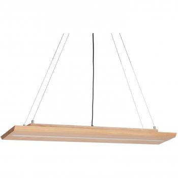 Envostar Tribe LED Suspension Light, Oiled Oak