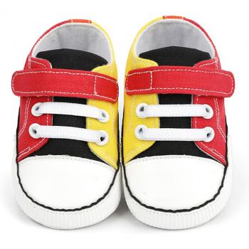 0-12M Baby Girl Soft Sole Crib Sneakers
