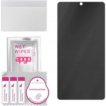 Apgo Privacy Matte Hybrid Screen Protector for ZTE Nubia Z18 - Flexible Nano Glass, Scratch-Resistant Replacement for Tempered Glass
