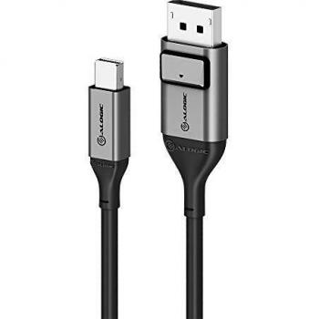 Alogic DisplayPort Mini 1 m Grigio