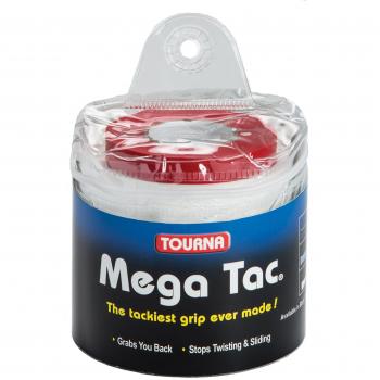 Tourna Mega Tac 30 XL Tennis Overgrips - Choose Color