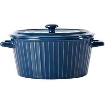 1200ml Kitchen Serving Soup Bowl with Lid and Handle