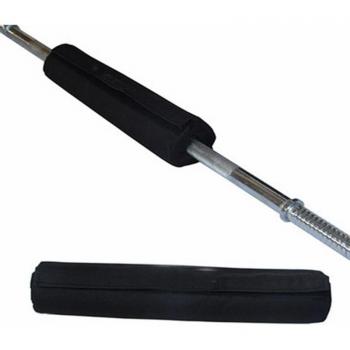 Neck and Shoulder Barbell Pad - Foam Gym Equipment - Black