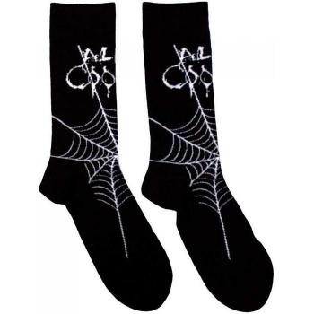 Alice Cooper Erwachsene Socken mit Webdesign 7 UK-11 UK weiß/schwarz