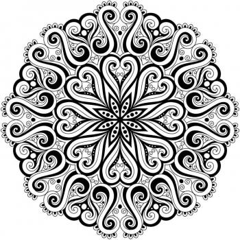 Mandalas 10: Libro de colorear para adultos.