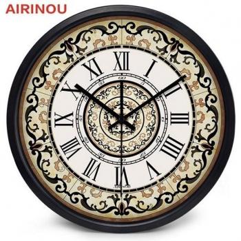 Airinou Modern Classical Roman Wall Clock