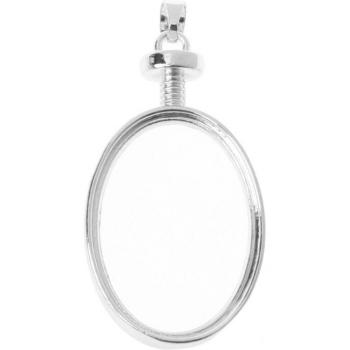 Colgante Cabujón Metal 1 Pieza