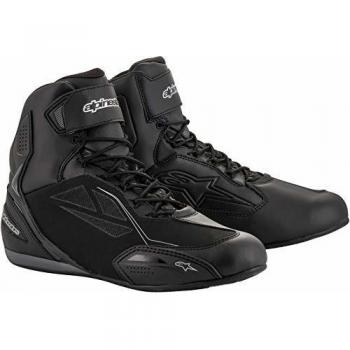 Alpinestars Stella Faster-3 Drystar Women's Motorcycle Shoes Black-Silver