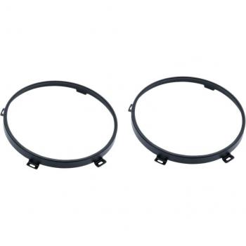 2Pcs Black Mounting Bracket for 7-Inch LED Headlights Jeep Wrangler JK TJ 2007-2017