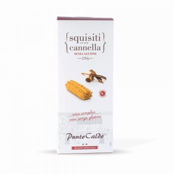 Punto Caldo Squisiti Gusto Cannella Biscotti Senza Glutine 220g