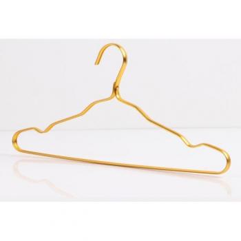 5/10Pcs Premium Golden Clothes Drying Hanger