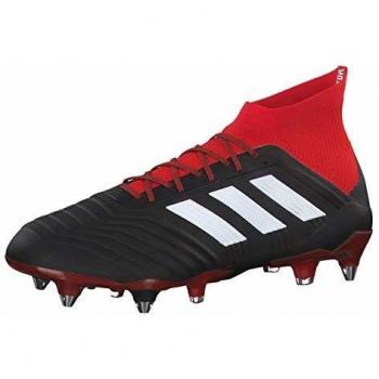 Predator 18.1 SG Adidas Scarpe da Calcio Maschile Nero Cblack Ftwwht Red Taglia 45 1/3 EU