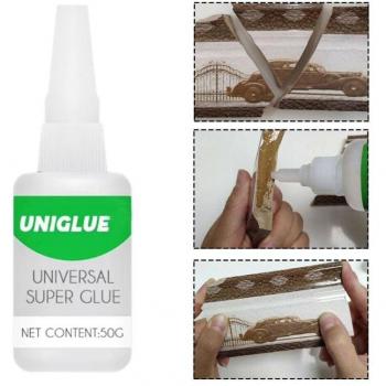 Strong Adhesive for Plastic, Resin, Ceramic, Glass, and Metal 50ml