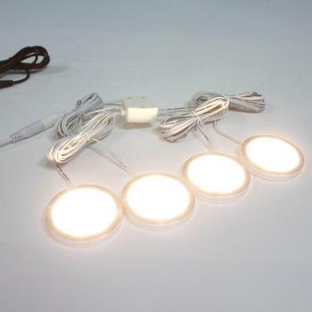 12 V LED Rundsensor Licht Kit – 4 Pack – Für Wohnmobile und Wohnwagen
