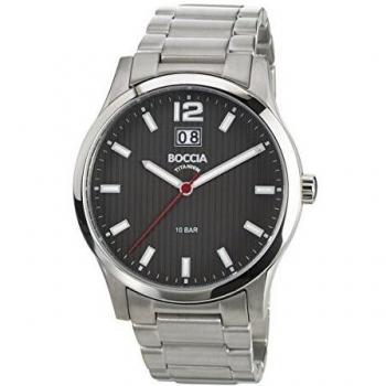 Boccia 42mm Titanium Mens Watch 10ATM B3580‑02