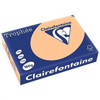 Clairefontaine Trophee A4 Kopierpapier 160g/qm - 250 Blatt aprikose