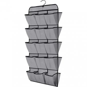 30 Pockets Dual Sided Hanging Shoe Organizer