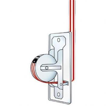 Recogedor persiana placa inoxidable para empotrar blis de ponsa