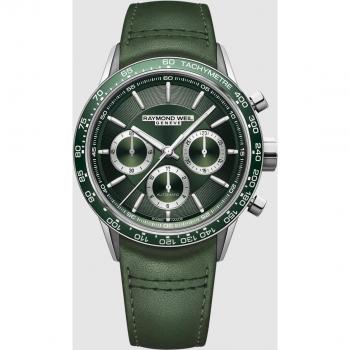 Raymond Weil Freelancer – Correa de Cuero Automático Hombres