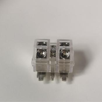 Conector de bloque terminal JSZ3B-93, tornillos Phillips, 3 bits opcionales, chapado en plata, 1 unidad