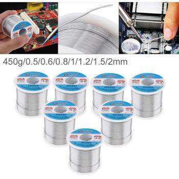 Fil de soudure 63/37 450g 1.2mm noyau colophane 2% pour fer à souder