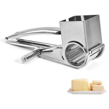 Manual Cheese Shredder with Rotary Handle
