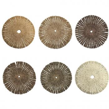 Runder Tisch-Set Villa d’Este – Shades Of Chocolate (braun, 38 cm)