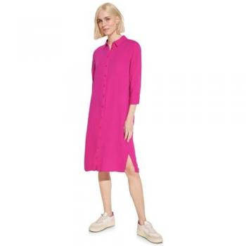 STREET ONE Struktur-Hemdblusenkleid