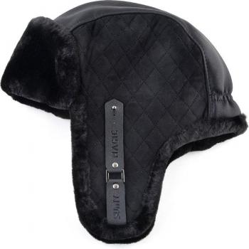 Faux Leather Ear Flap Ushanka Hat