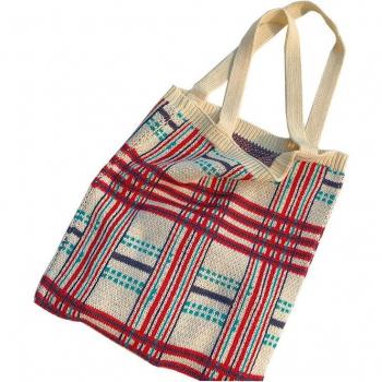 Knitted Charm Tote