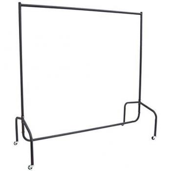 Tringle à Vêtements Métallique Noir 140 Kg 180L x 60l x 170H