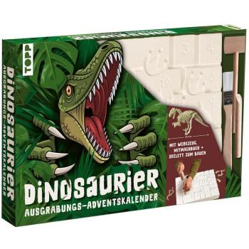 TOPP Dinosaurier - Der Ausgrabungs-Adventskalender. 24 coole Überraschungen zum Ausgraben und Entdecken
