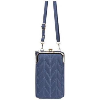 Eclezia - Borsa Portamonete A Tracolla Blu