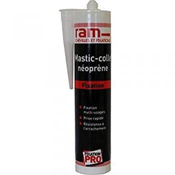 Mastic colle néoprène 300 ml blanc